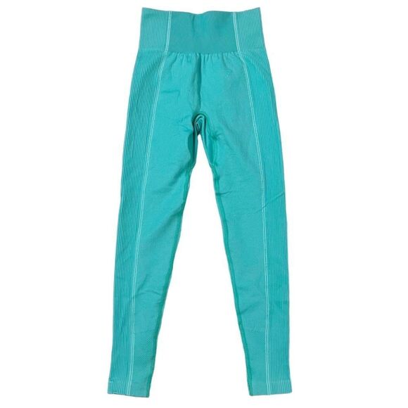 Gymshark Ultra Seamless Leggings Spearmint Green Size Small - Picture 1 of 6